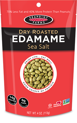 Dry Roasted Edamame - Sea Salt