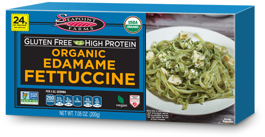 Organic Gluten Free Edamame Fettuccine