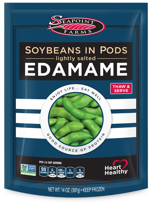 Soybeans in Pods<br> Lightly Salted