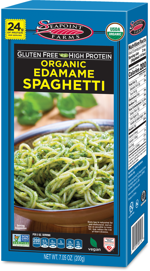 Organic<br> Edamame Spaghetti