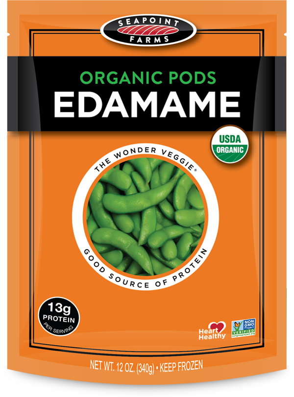 Organic<br> Soybeans in Pods